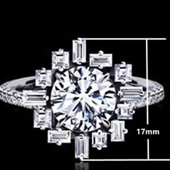 NWT LUXURY 925 Sterling silver Ring - Picture 5 of 5